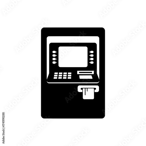 Automated Teller Machine icon for banking and financial transactions.