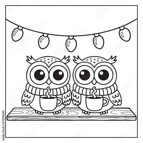cute candle with holly bold & easy cute christmas coloring page, Whimsical Gingerbread House Coloring Pages for Kids & Adults, Christmas Coloring Pages, bold & easy cozy winter coloring book pages,