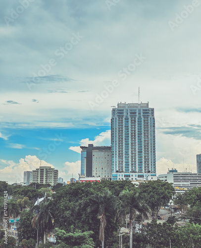 downtown surabaya city
