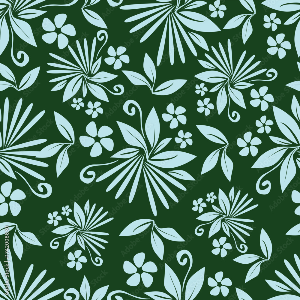 Fototapeta premium seamless floral pattern