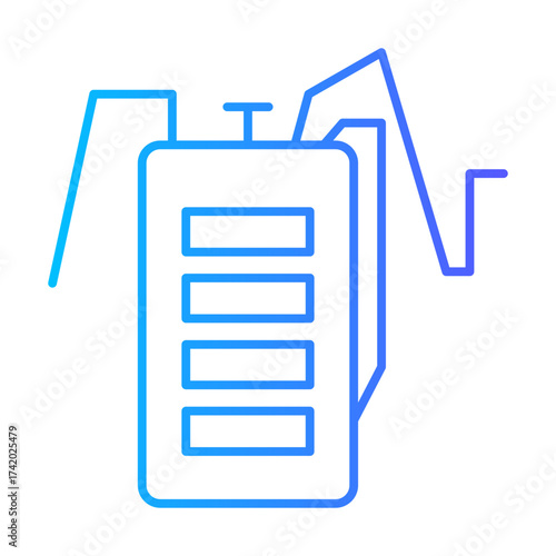 spray gradient icon