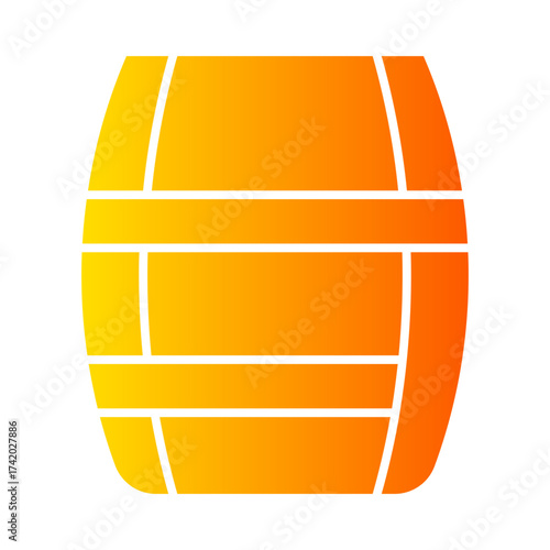 barrel gradient icon