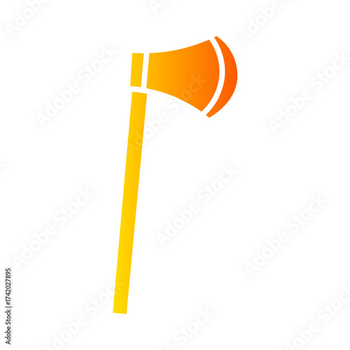 axe gradient icon