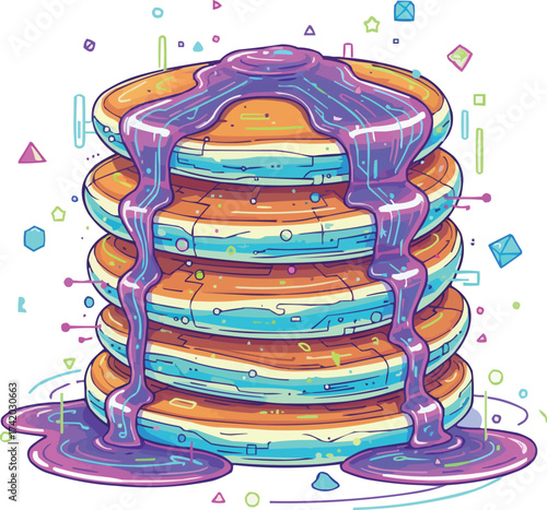 Space Pancake Stack