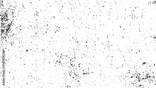 Abstract vector noise. Small particles of debris and dust. 