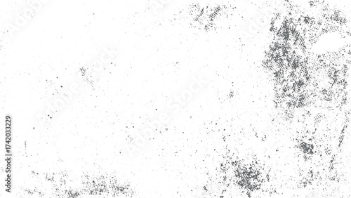 Abstract vector noise. Small particles of debris and dust. 