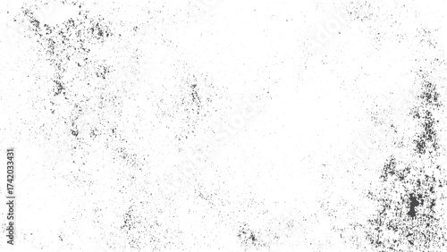 Speckle grain dot white paper noise texture with distress effect vector illustration pattern background. 