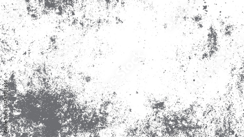 Distressed cracked grunge texture isolated on white background for vintage design. Black and white scratched grunge texture background with dusty distressed overlay. 