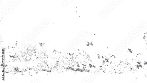 Distressed grunge backdrop vector with fine grain noise and rusty white surface texture. Dusty grain texture vector with distressed halftone style for retro and urban design. 