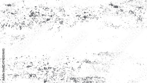 Old vintage style dust and dirt overlay with distressed monochrome grunge pattern. Abstract distressed texture overlay with dust grain particles and vintage grunge effect. 
