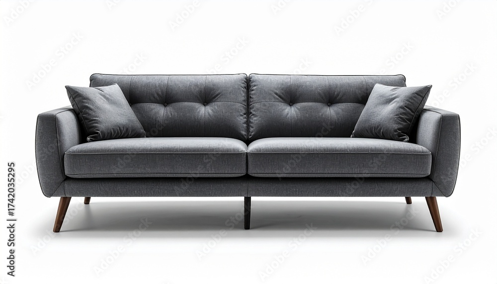 Obraz premium sofa on the white