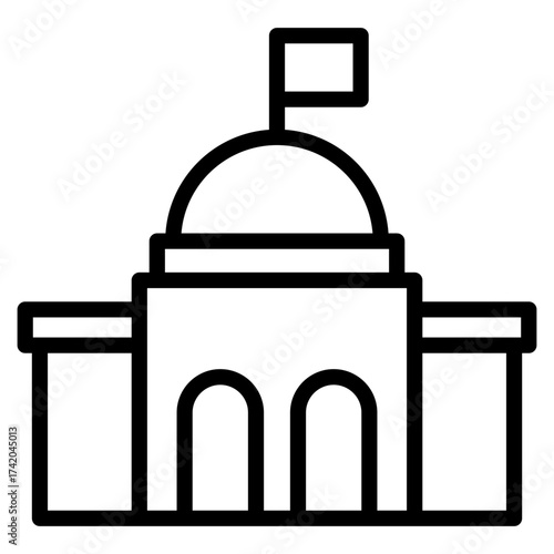 Government Building Icon