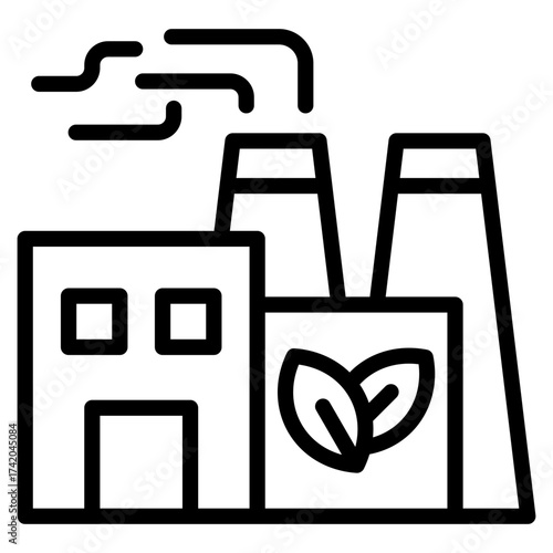 Factory Plant Icon