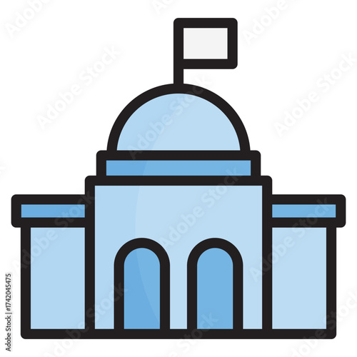 Government Building Icon