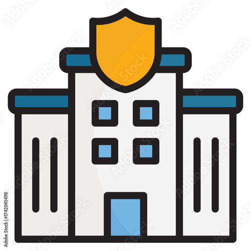 Police Station Icon