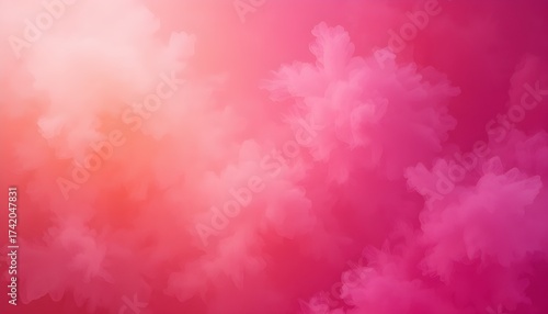 pink hot pink calypso coral magenta peach abstract background. Color gradient ombre blend. Soft blur light glow