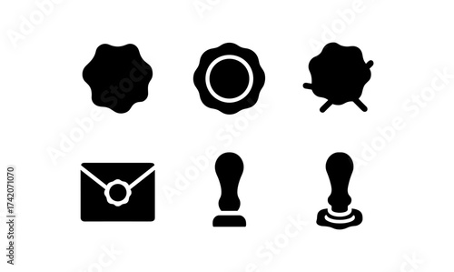 Classic wax seal silhouettes: timeless symbols of authenticity and tradition