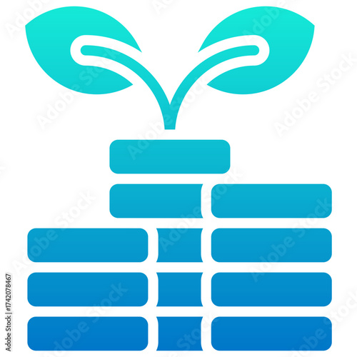 Sustainable Growth Icon