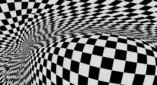 Abstract Checkerboard Illusion - A Mind-Bending Visual Experience.