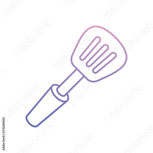 Spatula icon clean and modern vector illustration
