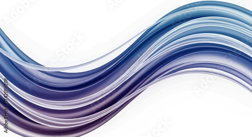 Abstract flowing design with gradient hues of blue and purple creating dynamic visual texture
