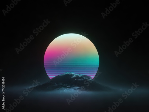 sunrise over the ocean