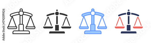Profit icon set multiple style collection