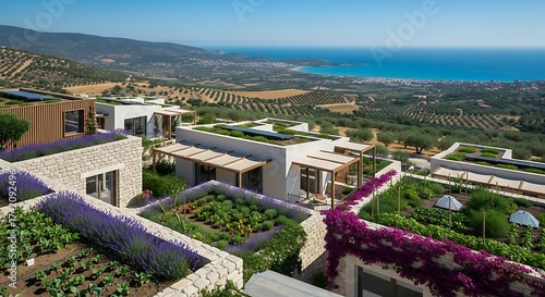 Luxury Villas Overlooking the Sea in Mani, Greece.