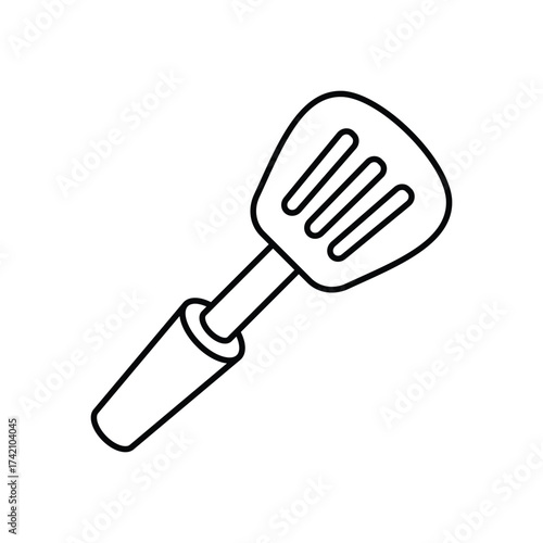 Spatula icon clean and modern vector illustration