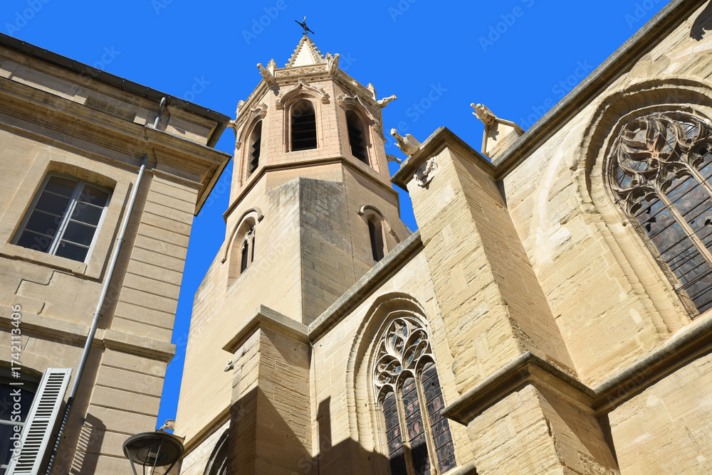 Fototapeta premium Cathédrale gothique à Carpentras. France