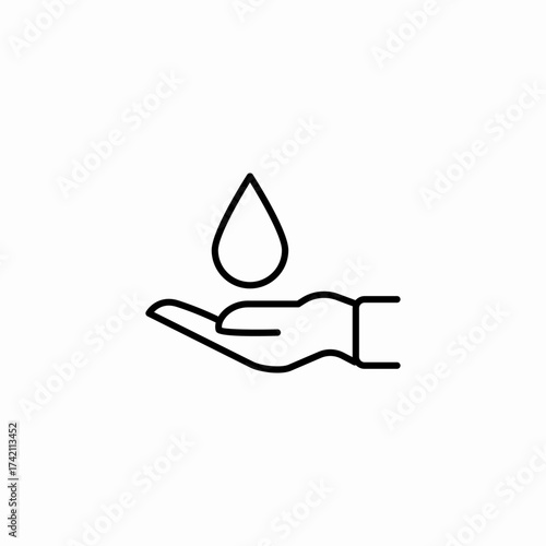 purity cleanliness conservation icon sign vector
