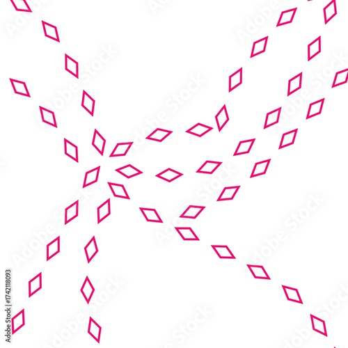 Pink diamonds background