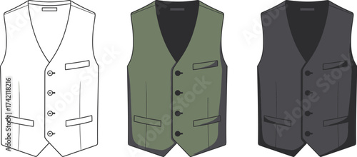 Shop stylish men's vest collection formal and casual wear today editable stock
