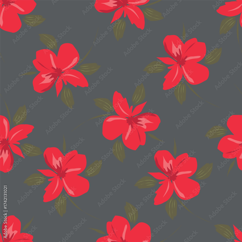 Obraz premium seamless floral pattern