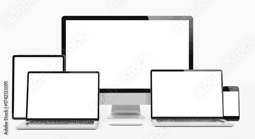 Collection of various computer devices.