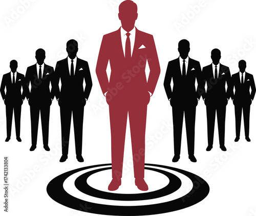 Black Silhouette Icon of a Simple Rocket or Missile, Vector Graphic Representing Space Travel, Startup Launch, Project Initiation, or Weaponry and Defense.