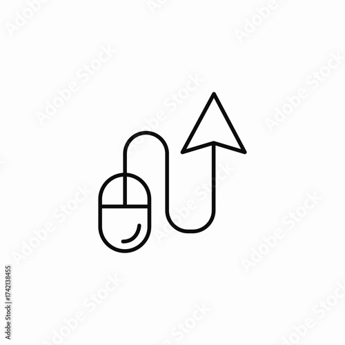 direct control input icon sign vector