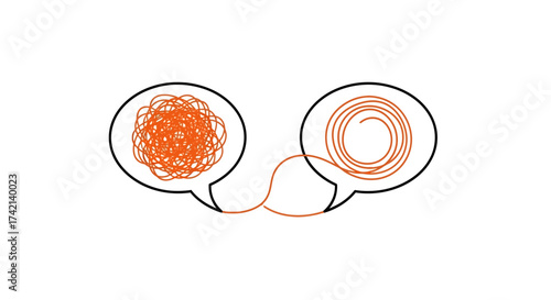 Visualizing the Transformation from Chaos to Clarity Through Effective Communication and Problem Solving