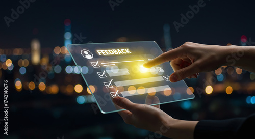 Providing Feedback on Futuristic Holographic Interface with Checkboxes