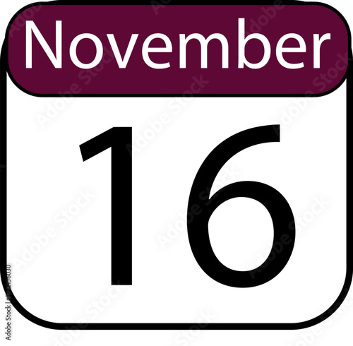 Mark your calendar for November 16th a date to remember for important events and planning needs