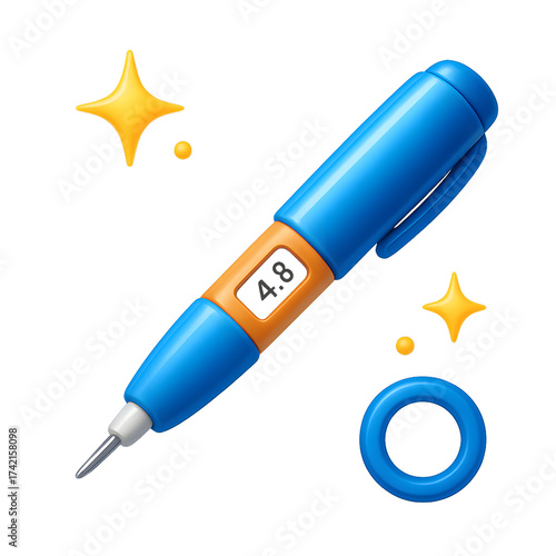 World diabetes day isolated illustration