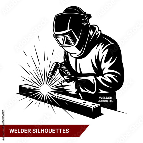 Qualityful Welder silhouettes