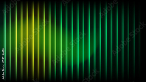 Glass gradient abstract green and yellow neon lines background wallpaper