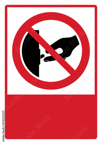 prohibition_safety signs_version 2_do not switch on_your custom message here_portrait_size a4/a3/a2/a1 