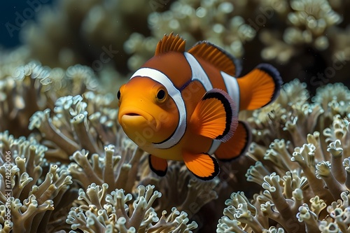 tropical fish in aquarium
