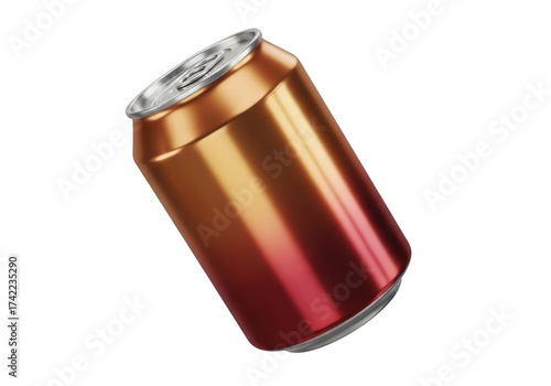 Wallpaper Mural Metallic soda can isolated on transparent background Torontodigital.ca