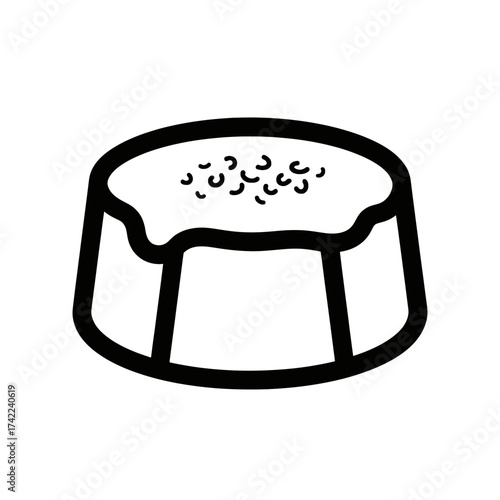 Delicious dessert with cream and sprinkles perfect for any occasion sweet treat.