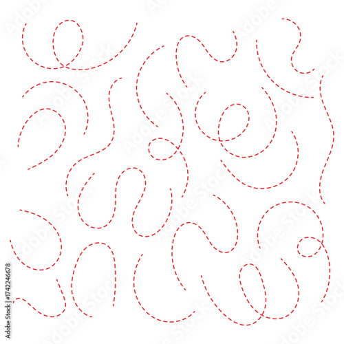 Path travel dotted line trip dashed trace destination track plan and silhouette, travelling symbol . Transport dot paths lines traces tourism design. Vector illustration. EPS 10