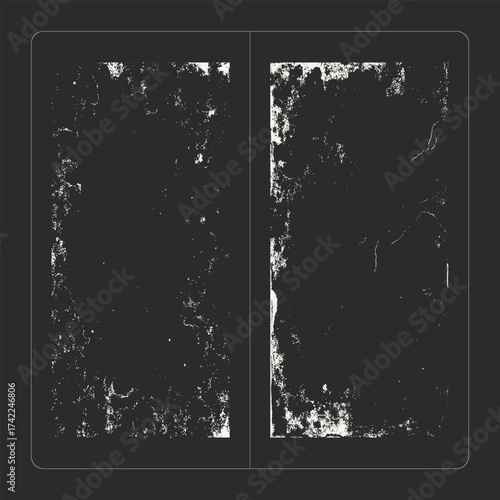 Vector granular texture of dust and noise, perfect for posters, vintage designs, and grunge-style backgrounds. Adds a realistic distressed and retro atmosphere to your creative projects