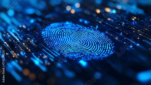 Wallpaper Mural デジタルセキュリティ（生体認証）のイメージ動画 Torontodigital.ca